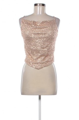 Damentop SHEIN, Größe S, Farbe Golden, Preis € 15,99