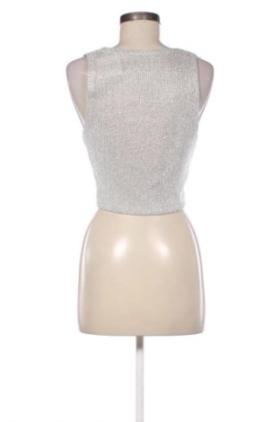 Damski top Unbranded, Rozmiar S, Kolor Srebrzysty, Cena 80,38 zł