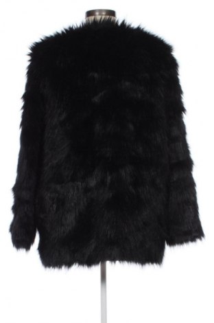 Palton din blană pentru damă H&M, Mărime L, Culoare Negru, Preț 739,99 Lei