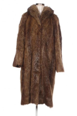 Дамско кожено палто Unbranded, Размер L, Цвят Кафяв, Цена 104,81 €