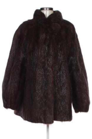 Дамско кожено палто Unbranded, Размер XL, Цвят Кафяв, Цена 101,23 €