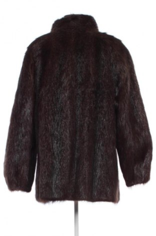 Дамско кожено палто Unbranded, Размер XL, Цвят Кафяв, Цена 101,23 €