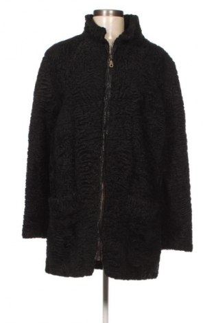 Damski skórzany płaszcz Unbranded, Rozmiar L, Kolor Czarny, Cena 466,99 zł