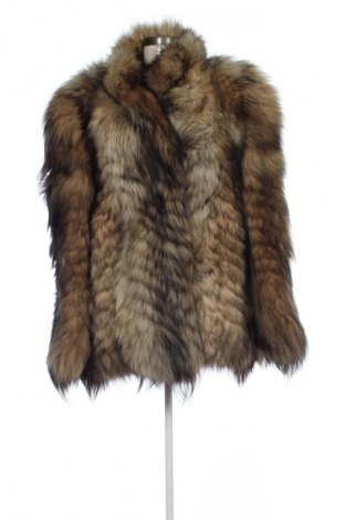 Дамско кожено палто Unbranded, Размер XL, Цвят Бежов, Цена 109,92 €