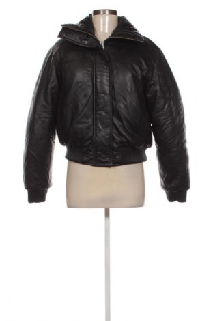 Дамско кожено яке AllSaints, Размер L, Цвят Черен, Цена 270,98 €