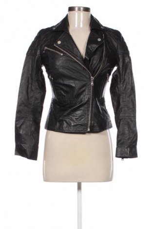 Γυναικείο δερμάτινο μπουφάν Barneys, Μέγεθος S, Χρώμα Μαύρο, Τιμή 183,57 €