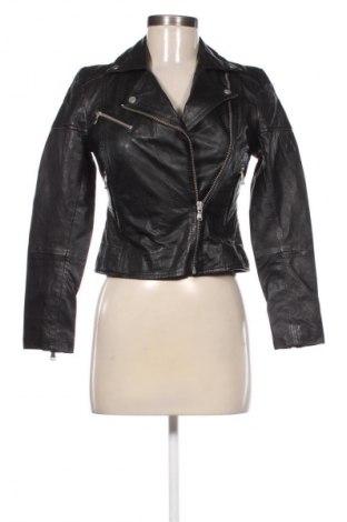 Γυναικείο δερμάτινο μπουφάν Barneys, Μέγεθος S, Χρώμα Μαύρο, Τιμή 183,57 €