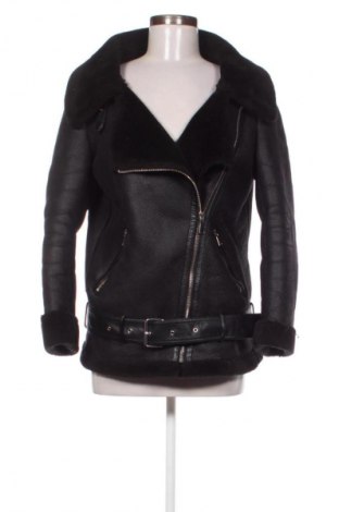 Дамско кожено яке Cc Fashion, Размер M, Цвят Черен, Цена 30,00 €