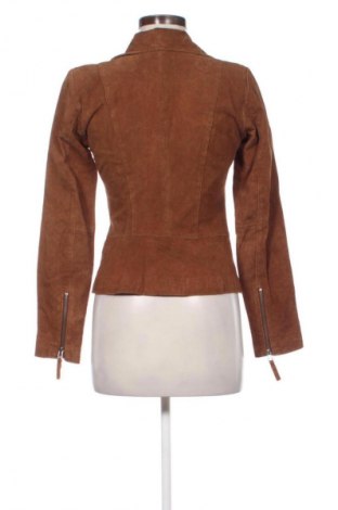 Damen Lederjacke Esmara, Größe S, Farbe Orange, Preis 50,00 €