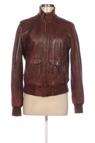 Damen Lederjacke Gas, Größe M, Farbe Braun, Preis 80,27 €