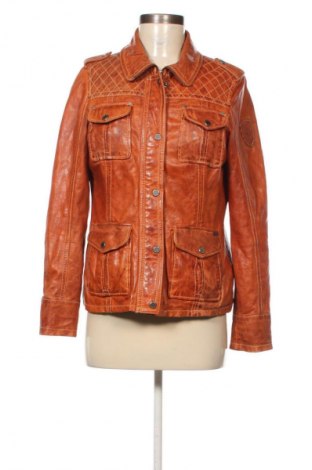 Damen Lederjacke Gipsy, Größe M, Farbe Orange, Preis € 85,99