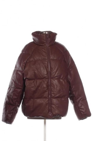 Damen Lederjacke H&M, Größe L, Farbe Rot, Preis 27,99 €