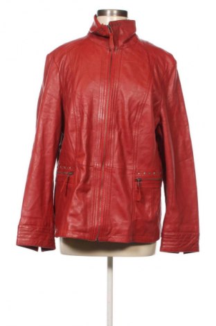 Damen Lederjacke Mainpol, Größe XL, Farbe Rot, Preis € 48,99