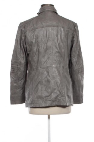 Damen Lederjacke Mainpol, Größe M, Farbe Grau, Preis € 48,99