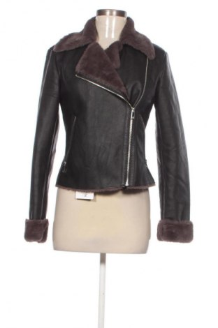 Дамско кожено яке Mango, Размер XS, Цвят Черен, Цена 23,00 €