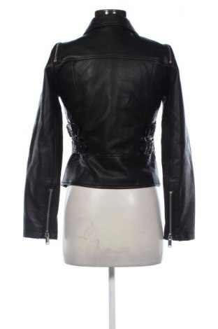 Dámska kožená bunda  Mango, Veľkosť XS, Farba Čierna, Cena  30,32 €