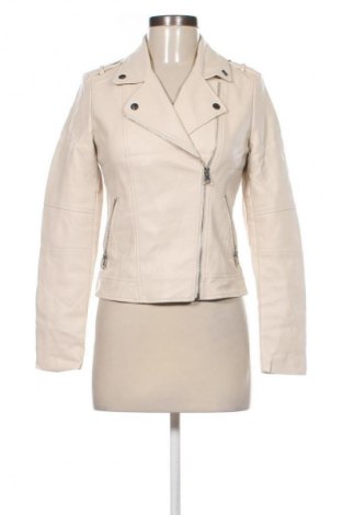 Damen Lederjacke Mohito, Größe XS, Farbe Ecru, Preis 25,99 €