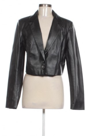 Дамско кожено яке Mohito, Размер L, Цвят Черен, Цена 30,00 €