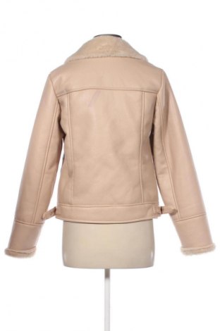 Damska kurtka skórzana Mohito, Rozmiar S, Kolor Beżowy, Cena 160,75 zł
