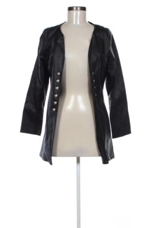 Дамско кожено яке NEW COLLECTION, Размер M, Цвят Черен, Цена 27,60 €