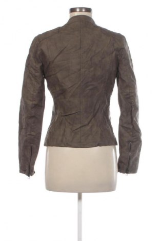 Дамско кожено яке ONLY, Размер M, Цвят Сив, Цена 31,18 €