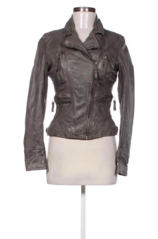 Damen Lederjacke Oakwood, Größe S, Farbe Grau, Preis 80,00 €