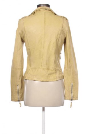 Γυναικείο δερμάτινο μπουφάν Ricano, Μέγεθος S, Χρώμα Κίτρινο, Τιμή 151,35 €