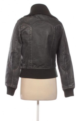 Damen Lederjacke Roxy, Größe XS, Farbe Grau, Preis 66,56 €