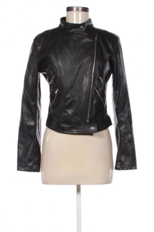 Damen Lederjacke SHEIN, Größe S, Farbe Schwarz, Preis 30,00 €