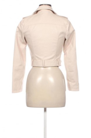 Damen Lederjacke Sinsay, Größe XXS, Farbe Aschrosa, Preis 30,00 €