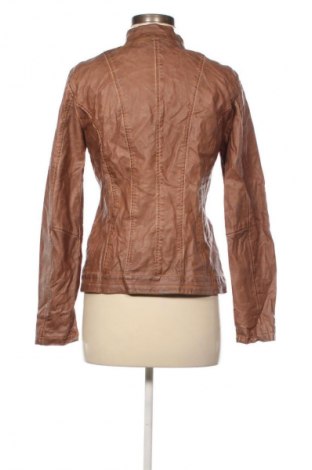 Дамско кожено яке Tom Tailor, Размер M, Цвят Кафяв, Цена 17,89 €
