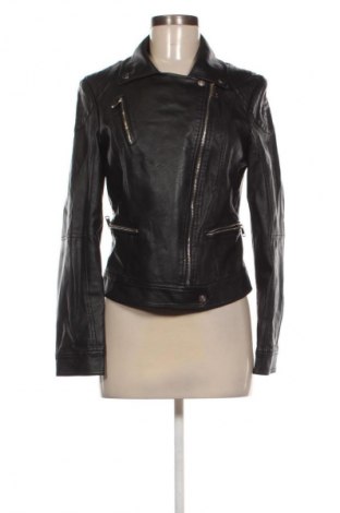 Дамско кожено яке Unbranded, Размер M, Цвят Черен, Цена 20,45 €