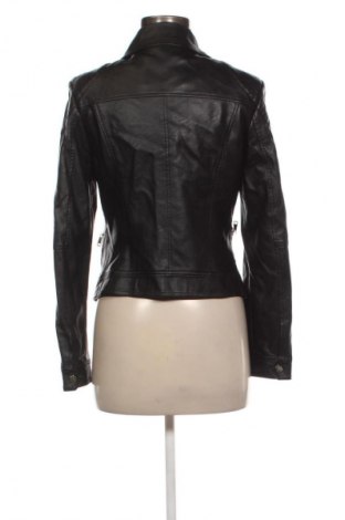 Дамско кожено яке Unbranded, Размер M, Цвят Черен, Цена 20,45 €