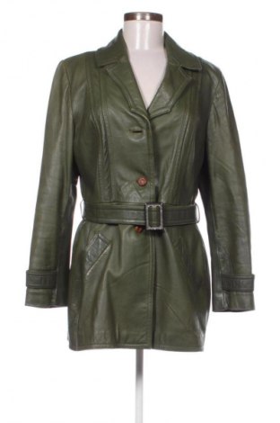 Damen Lederjacke Unbranded, Größe L, Farbe Grün, Preis 50,00 €