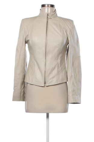 Дамско кожено яке Unbranded, Размер S, Цвят Бежов, Цена 49,64 €