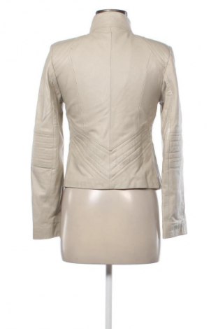 Дамско кожено яке Unbranded, Размер S, Цвят Бежов, Цена 49,64 €