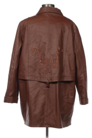 Дамско кожено яке Unbranded, Размер XL, Цвят Кафяв, Цена 43,45 €
