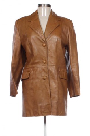 Damen Lederjacke Unbranded, Größe L, Farbe Orange, Preis 49,68 €