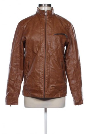 Γυναικείο δερμάτινο μπουφάν Unbranded, Μέγεθος XL, Χρώμα Καφέ, Τιμή 21,99 €