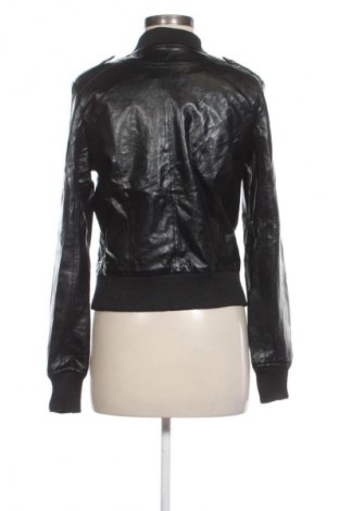 Дамско кожено яке Unbranded, Размер S, Цвят Черен, Цена 18,40 €