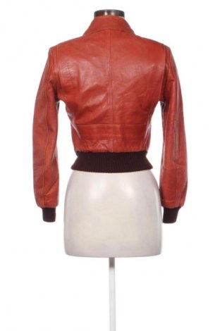 Γυναικείο δερμάτινο μπουφάν Unbranded, Μέγεθος S, Χρώμα Κόκκινο, Τιμή 50,00 €