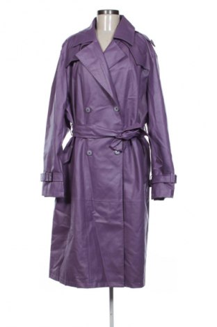 Γυναικείο δερμάτινο μπουφάν Unbranded, Μέγεθος XXL, Χρώμα Βιολετί, Τιμή 30,00 €