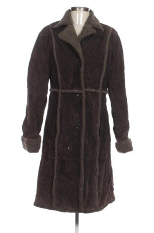 Дамско кожено яке Unbranded, Размер S, Цвят Кафяв, Цена 39,36 €