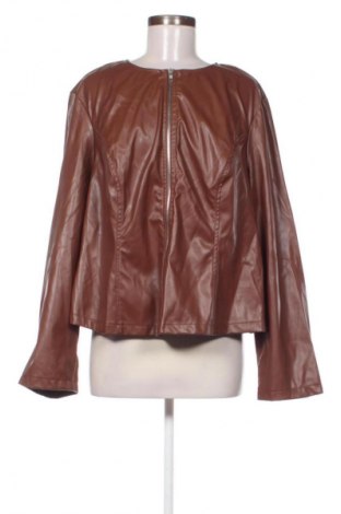 Дамско кожено яке Unbranded, Размер 3XL, Цвят Кафяв, Цена 19,15 €