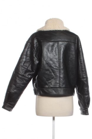 Дамско кожено яке Unbranded, Размер M, Цвят Черен, Цена 22,49 €