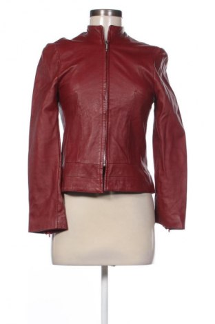 Női bőrdzseki Via, Méret M, Szín Piros, Ár 20 661 Ft