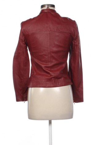 Női bőrdzseki Via, Méret M, Szín Piros, Ár 20 661 Ft