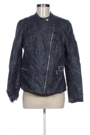 Дамско кожено яке Women by Tchibo, Размер L, Цвят Син, Цена 18,40 €