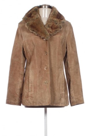 Damen Lederjacke Yessica, Größe M, Farbe Beige, Preis 49,68 €