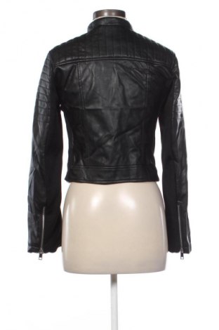 Дамско кожено яке Zara, Размер S, Цвят Черен, Цена 19,42 €